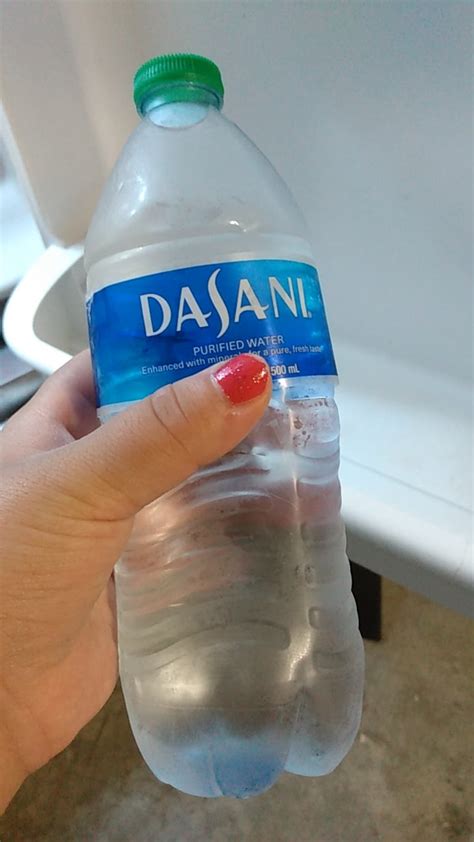 why did dasani change their water bottles